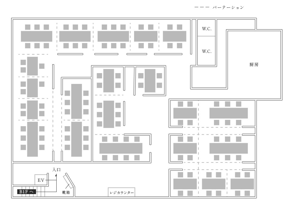 店内見取り図